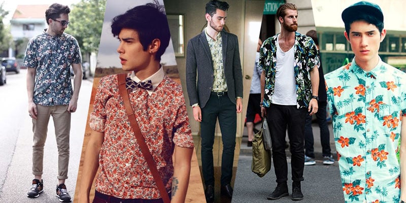 floral tops street style 2014