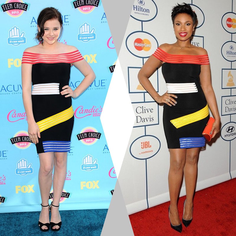 Chloe Moretz Vs. Jennifer Hudson in Christopher Kane