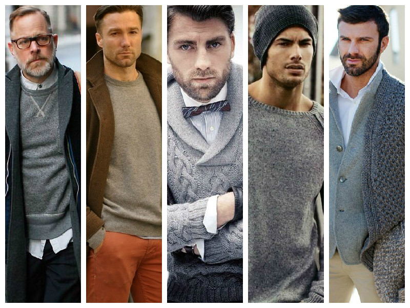 grey knit