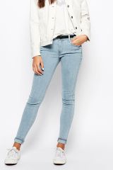 Levi's Super Skinny Jeans - Pink and blue