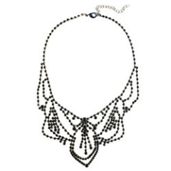 Angelique Detailed Chaton Necklace