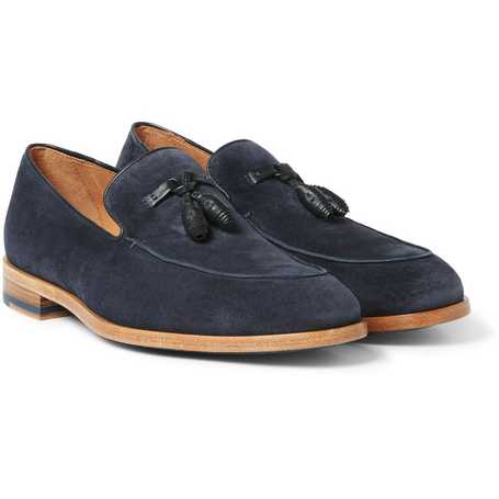 Conway Tasselled Suede Loafers