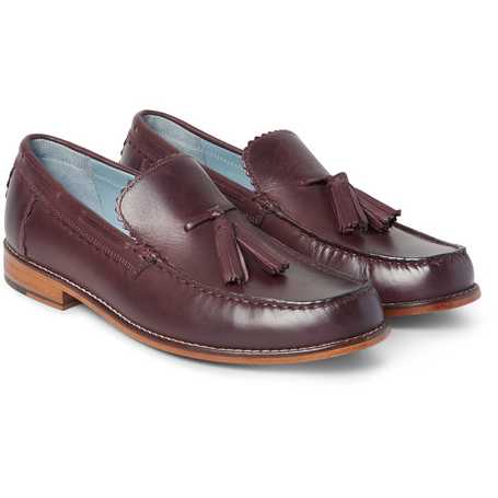 Grayson Tasselled Leather Loafers