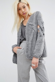 oneon-hand-knitted-cardigan-with-cable-and-open-lattice-sleeve
