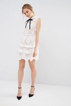 endless-rose-contrast-collar-tierred-lace-mini-dress