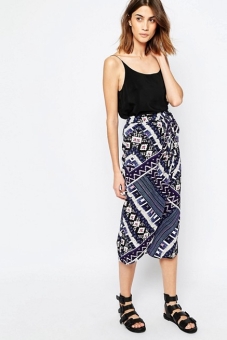 warehouse-patchwork-print-wrap-skirt