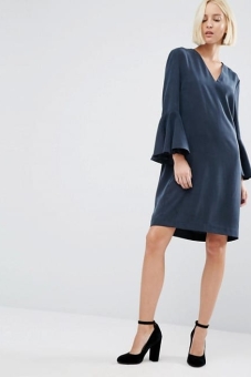 selected-dress-with-bell-sleeve