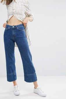 Wood Wood Gwen Cropped Flared Jeans