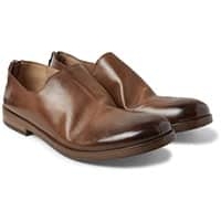 MARSELL Washed-Leather Loafers
