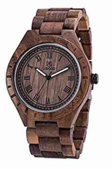 Morrivoe Unique Luxury Wooden Watch For Men Japanese Movement Fashion Natural Wood Watch (PEACH WOOD)