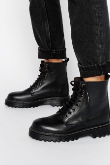 Park Lane Chunky Sole Lace Up Boot