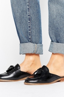 H by Hudson Flat Mule Loafer