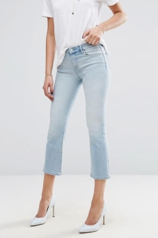 J Brand Selena Cropped Bootcut Jeans
