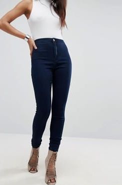 Missguided Vice High Waisted Super Stretch Skinny Jean
