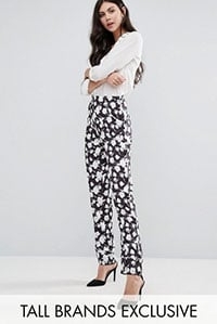 Alter Tall Pyjama Style Pant In Floral Print
