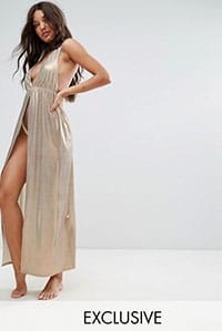 And Co Low Pool Party Maxi Beach Dress