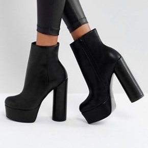 ASOS ELECTRIFYING Platform Ankle Boots
