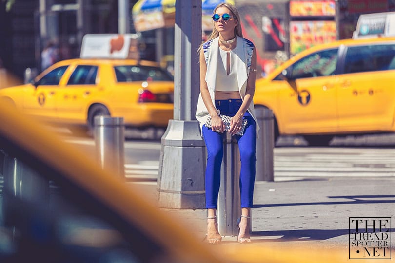 New York Fashion Week Dasha Gold