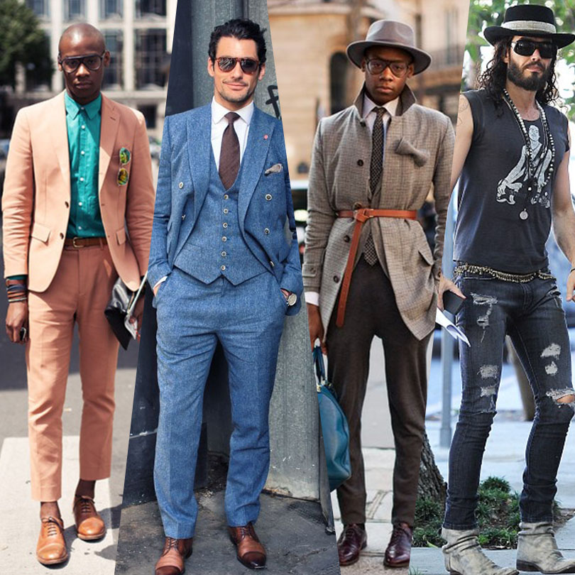 Men Style Inspiration | David Gandy | Russell Brand | Mboko Mobutu