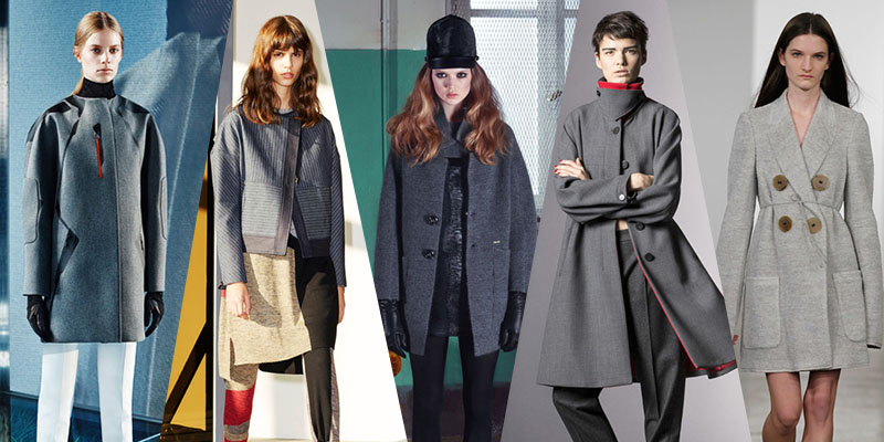 grey coats pre-fall 2014