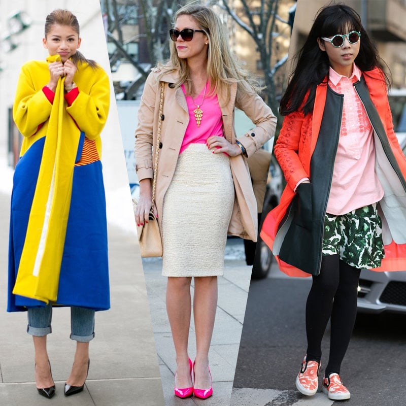 Color Blocking Street Style