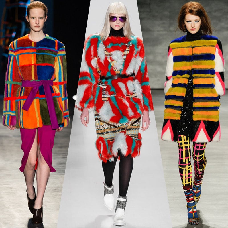 Fur Faux Splashed In Colour Who Knows Fashion