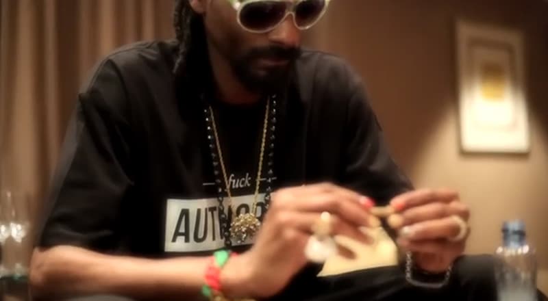 Snoop Dogg wearing Authority Colthing