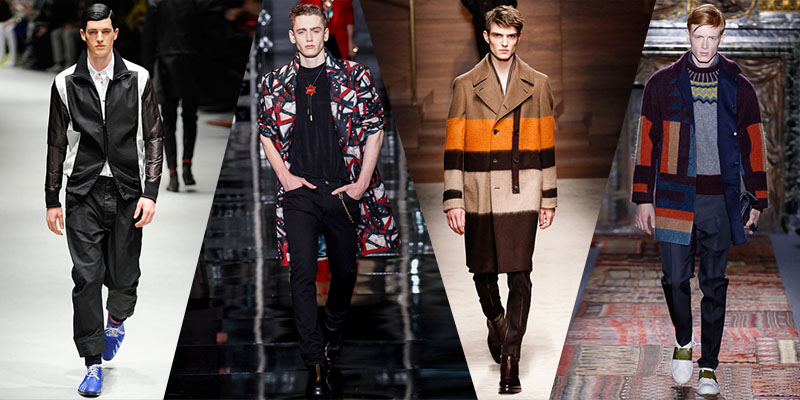 geometric coats men