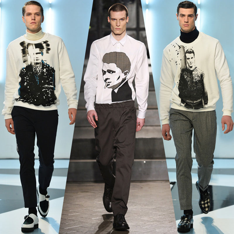 portrait face prints top trends 2014 menswear