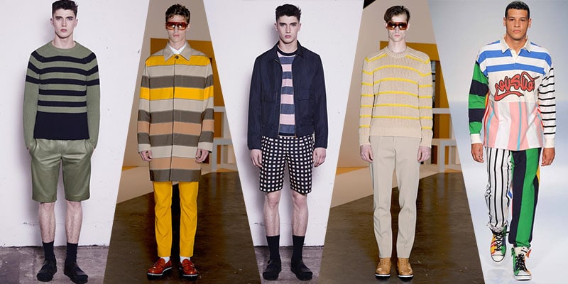 Colourful Stripes Menswear 2015 Trend 2
