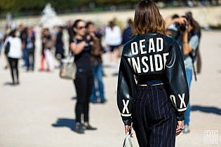 Photo by Colin Gold v==Street Style Paris Fashion Week SS 2015-8
