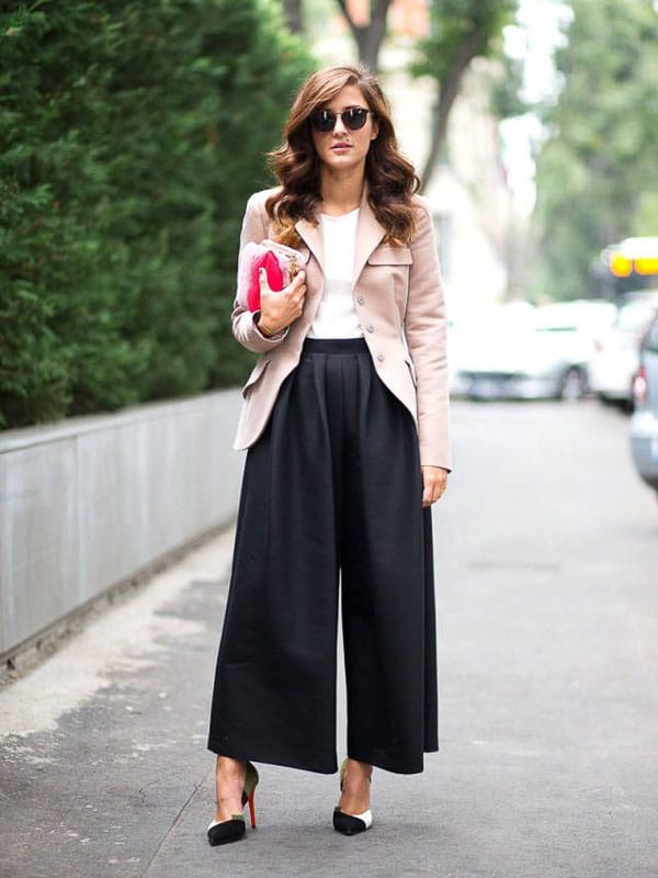 10 Stylish Ways to Wear Culottes