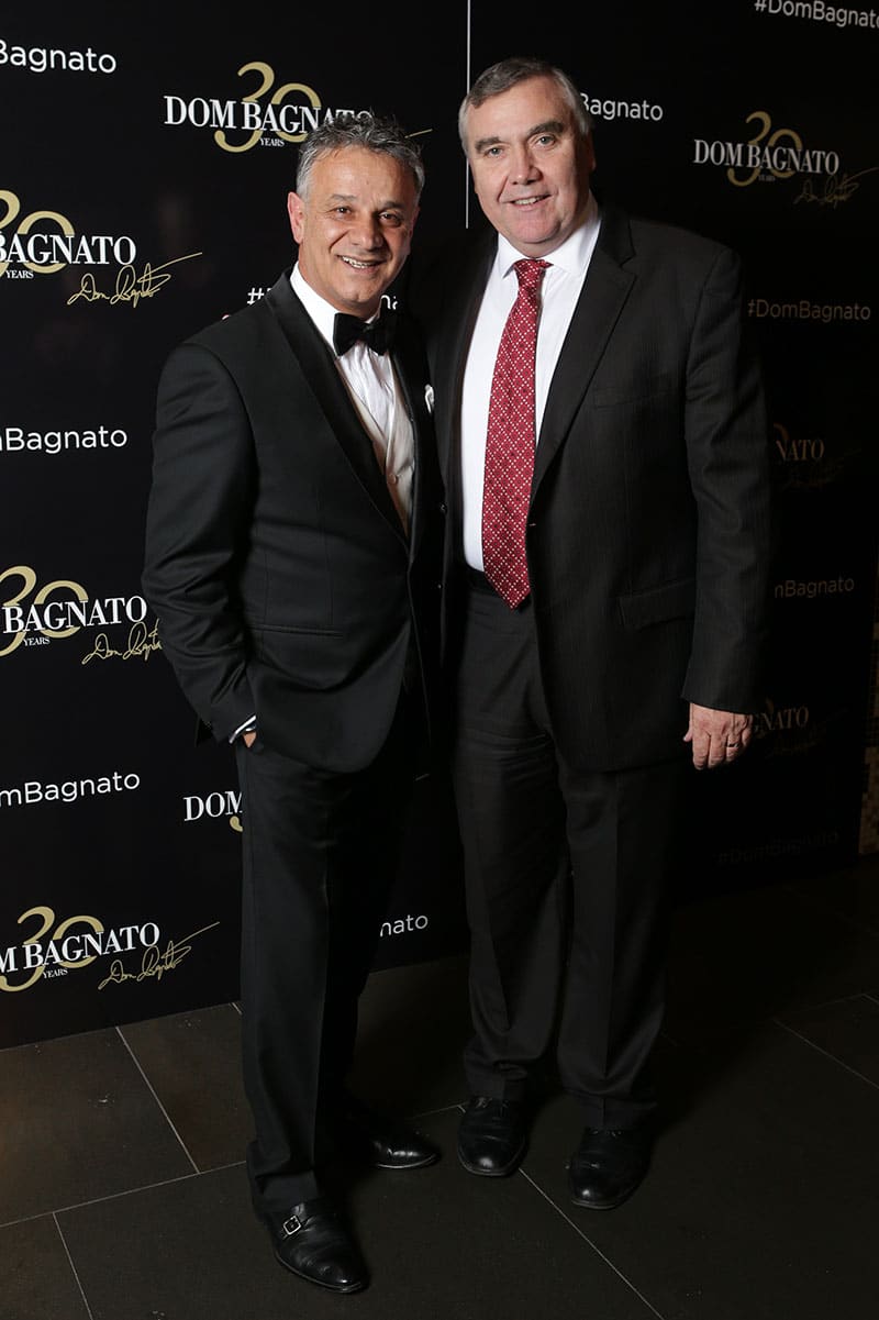 Dom Bagnato and Bernie Brookes