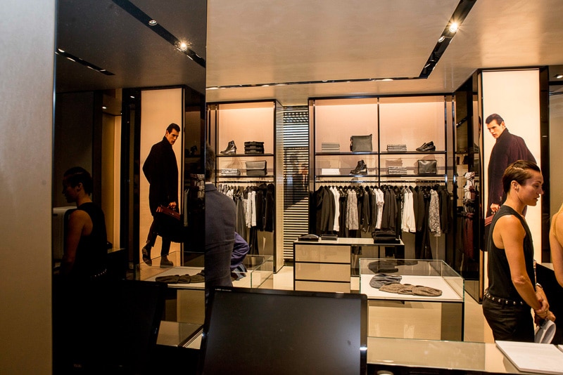 Emporio Armani Men's Store Opening in Emporium Melbourne Emporio Armani Men's Store Opening in Emporium Melbourne