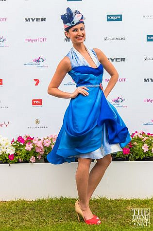 Photo by <a href="https://www.thetrendspotter.net/about"rel="nofollow" target="_blank">Colin Gold</a> Melbourne Cup 2014 Street Style