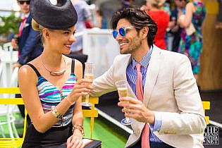 Photo by <a href="https://www.thetrendspotter.net/about"rel="nofollow" target="_blank">Colin Gold</a> Melbourne Cup 2014 Street Style2-41