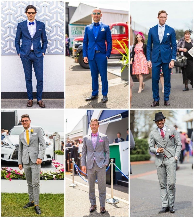 Navy and Grey Suits