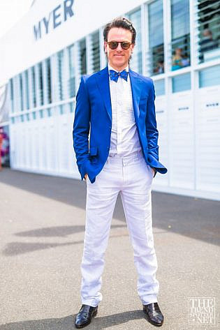 Photo by <a href="https://www.thetrendspotter.net/about"rel="nofollow" target="_blank">Colin Gold</a> The Best Street Style from Emirates Stakes Day 2014