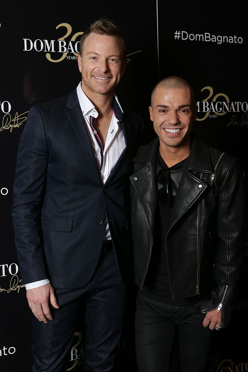 Tim Campbell and Anthony Callea