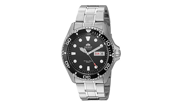Orient Men's 'ray Ii' Japanese Automatic Stainless Steel Diving Watch