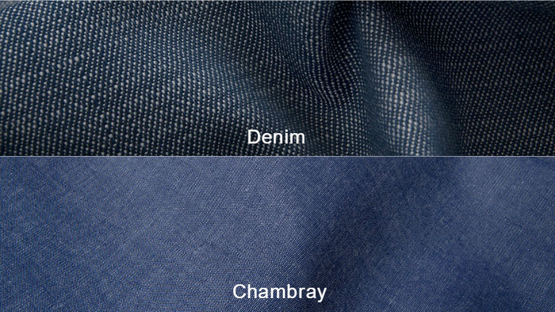 Chambray vs Denim