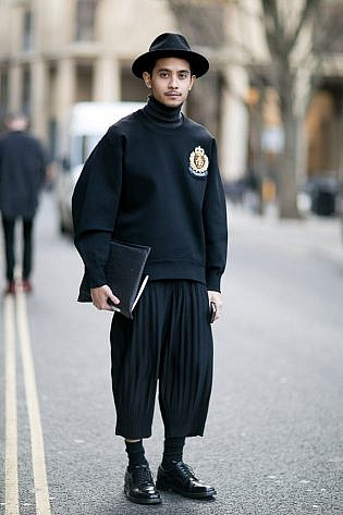The Best Street Style at London Menwear Collection 2015-10
