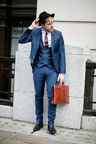The Best Street Style at London Menwear Collection 2015-32
