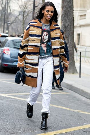 Photo by <a href=" http://bit.ly/1OkDrPJ" rel="nofollow" target="_blank">Vincenzo Grillo</a> Models off Duty Paris Fashion Week AW 2015