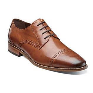 Castellano Leather Brogue Oxfords
