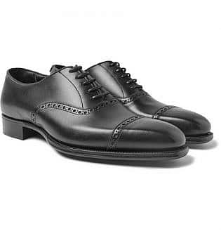+ George Cleverley Eggsy's Leather Oxford Brogues