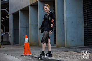 Odessa Young wears The There's No Other Way Dress Odessa Young
