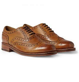 Stanley Leather Wingtip Brogues