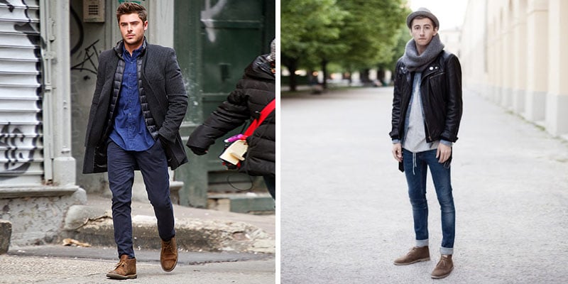 snow chukka boots