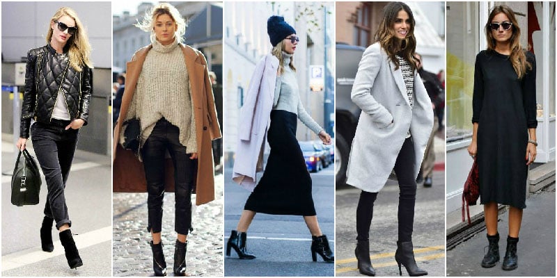 Ankle Boots Winter Wadrobe Essentials